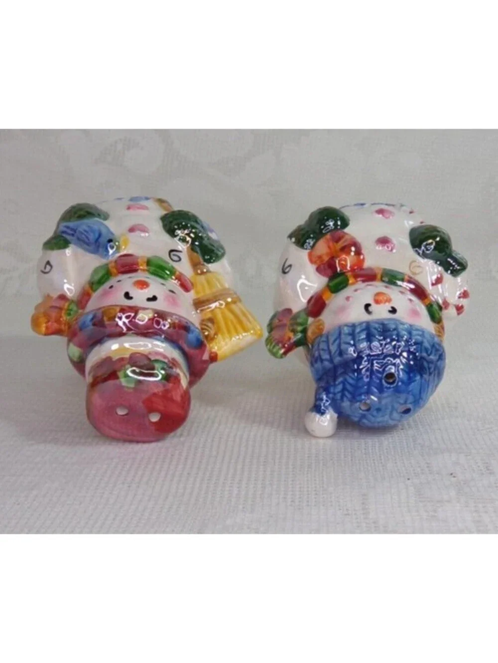 Salt And Pepper Shakers, Snowman, Decor, Collectors, Christmas, Let it Snow